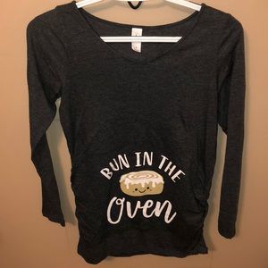 Long Sleeve “Bun in the Oven” Shirt